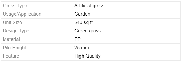 artificial grass