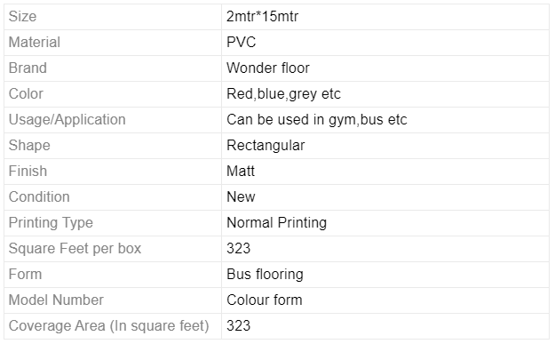 bus flooring dziner